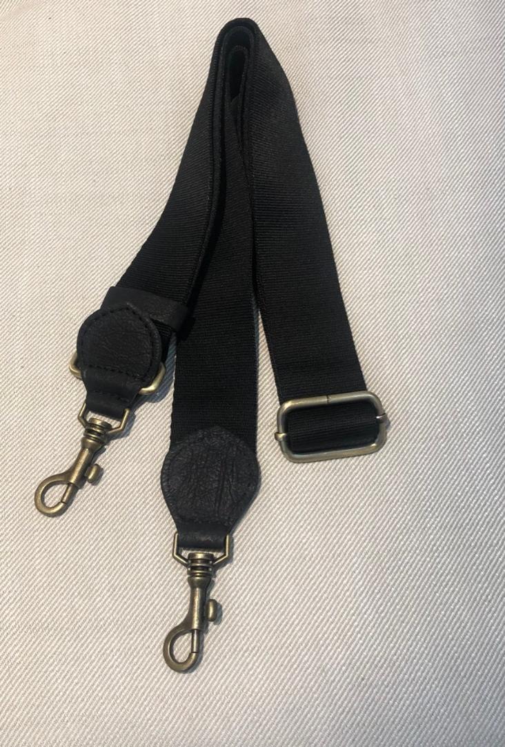 STRAP TRACOLLA BLACK / MESSING VERSCHLUSS