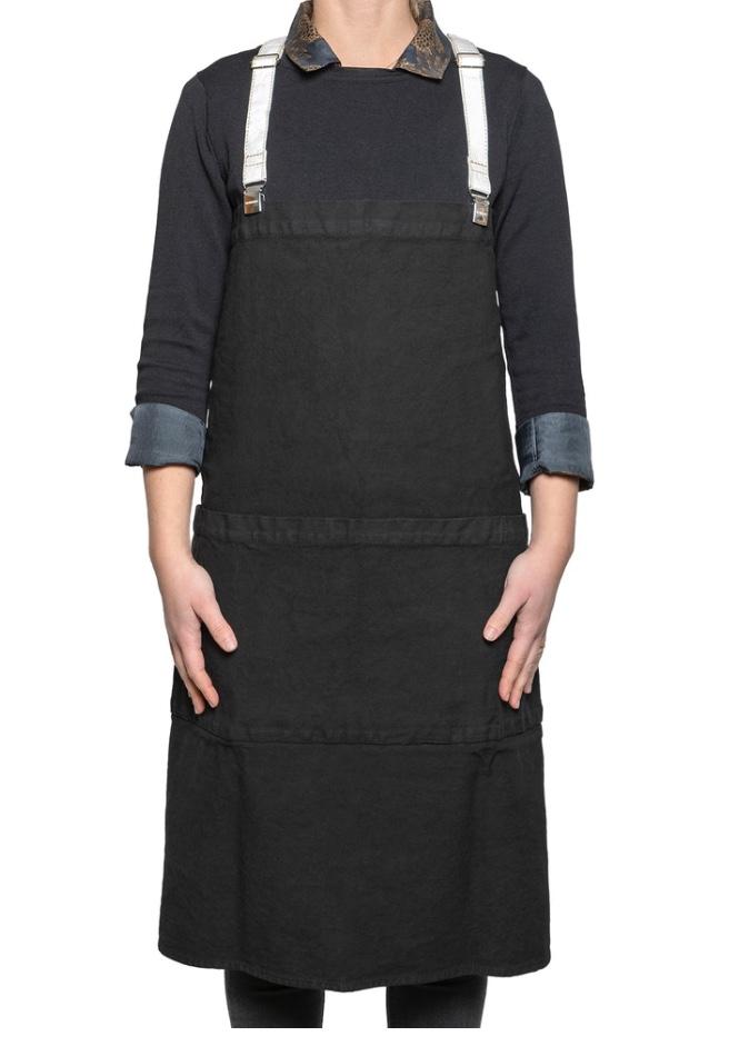 VORBESTELLEN: APRON BLACK (LIEFERBAR CA 4-6 WOCHEN AB BESTELLDATUM)