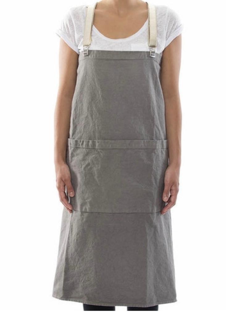 VORBESTELLEN: APRON DARK GREY (LIEFERBAR CA 4-6 WOCHEN AB BESTELLDATUM)