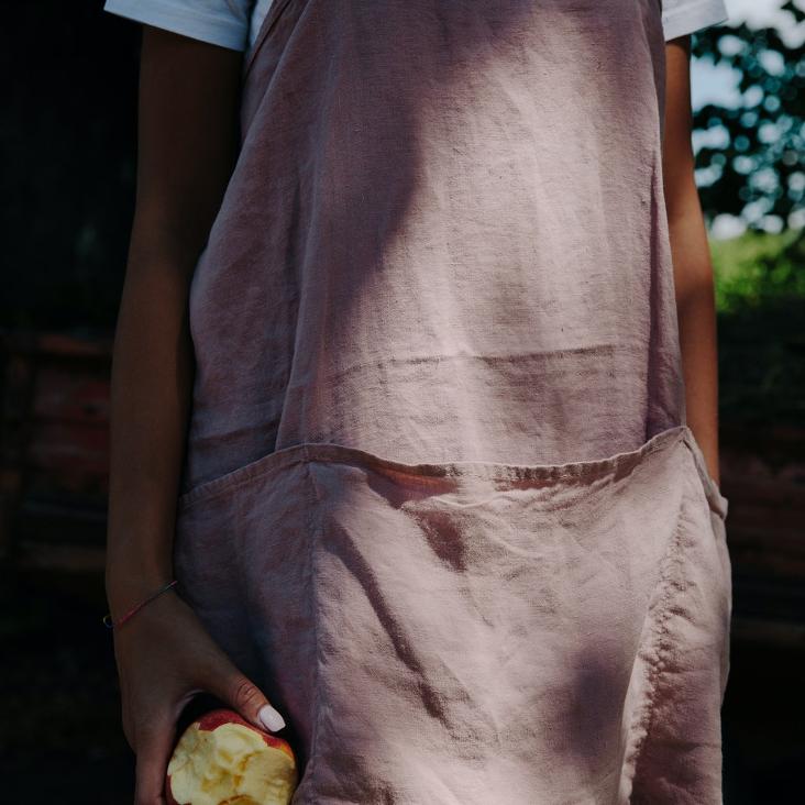 APRON LINEN ALTROSA (SOLANGE VORRAT REICHT)