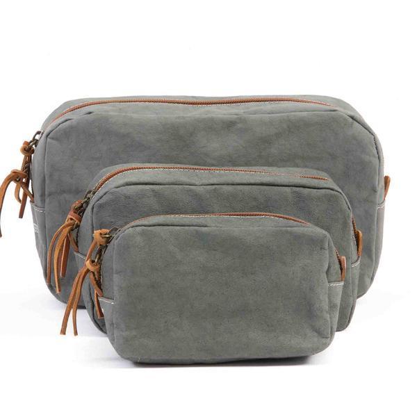 BEAUTY CASE MEDIUM DARK GREY