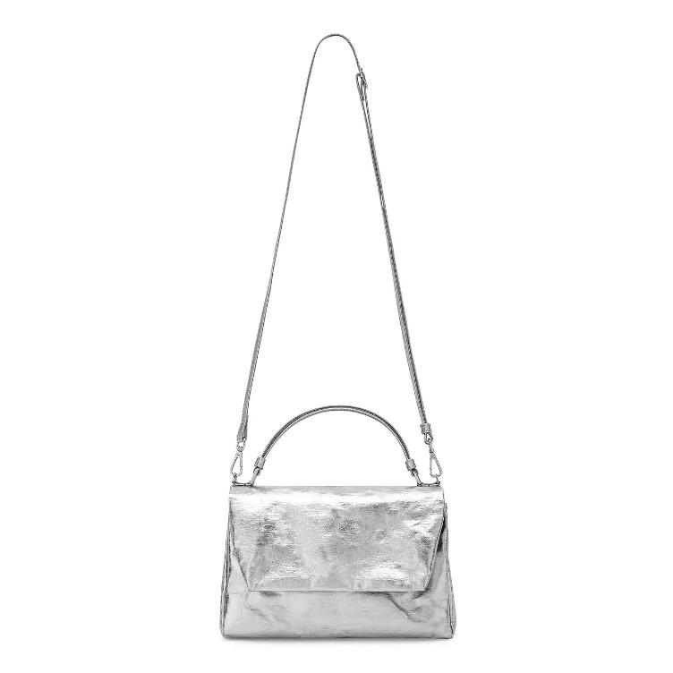 BON-BON MANICO LARGE METALLIC SILVER / LIEFERZEIT: AB BESTELLDATUM CA. 4-6 WOCHEN