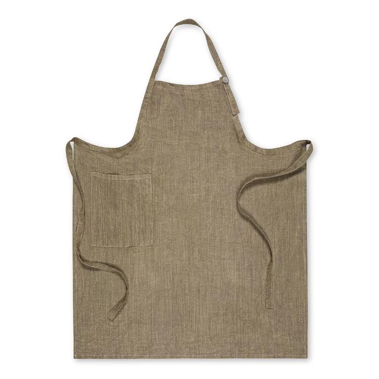 VORBESTELLEN: APRON LINEN ZEUS ARDESIA (LIEFERBAR CA 4-6 WOCHEN AB BESTELLDATUM)