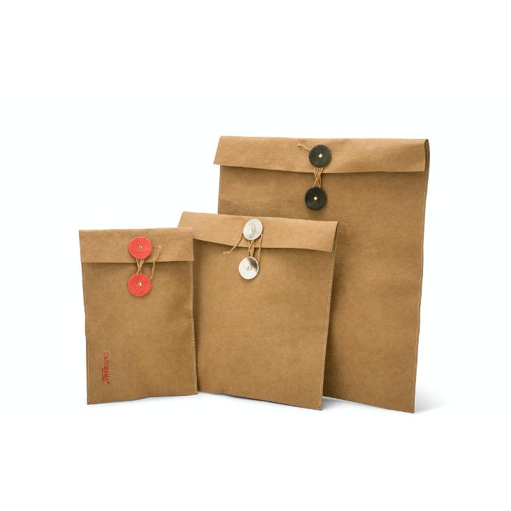 CADEAUX ENVELOPE ZERO WASTE LARGE AVANA/FOREST
