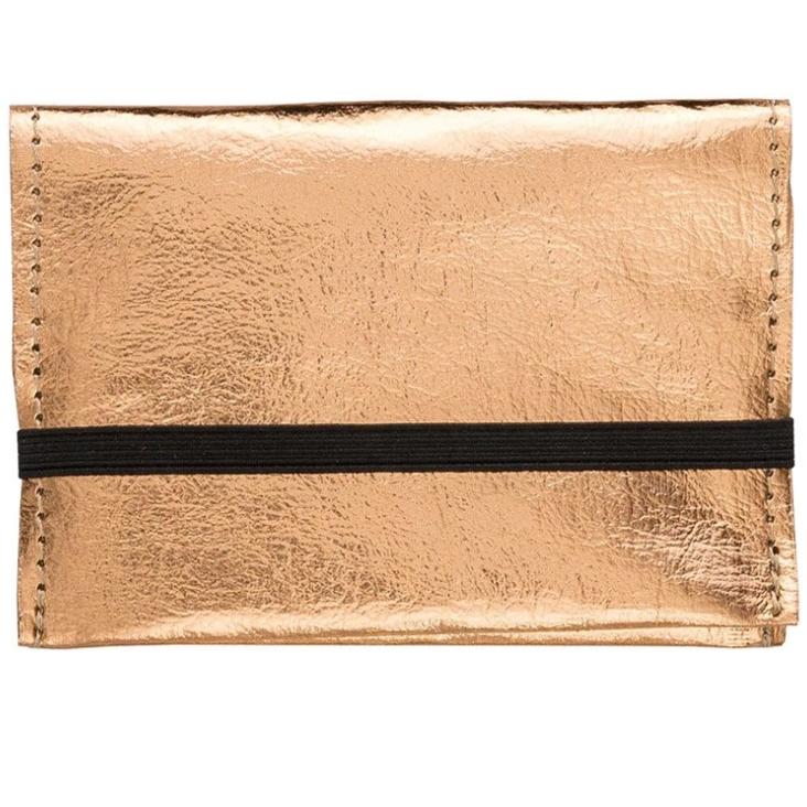 CARD HOLDER METALLIC ROSATO