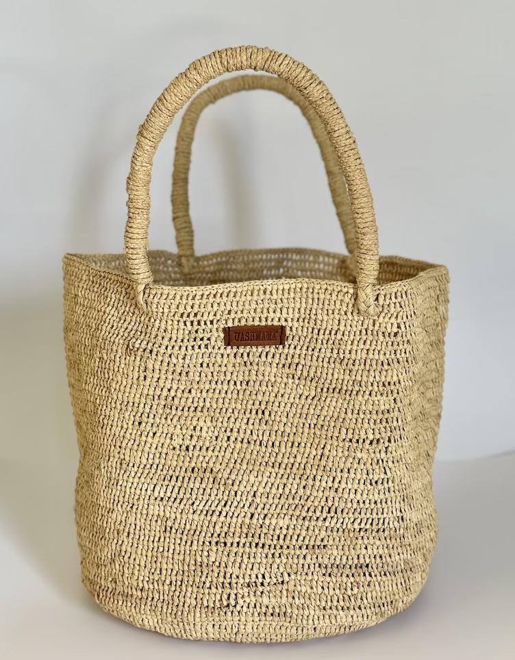 BORSA PAGLIA NATURAL