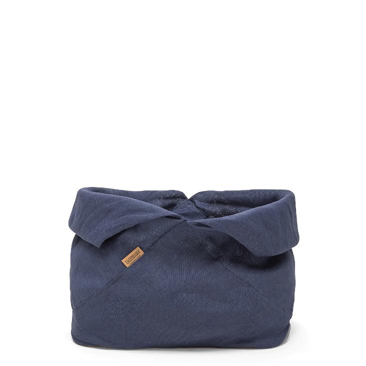 LINEN FIOCCO BREAD BAG LARGE INCHIOSTRO
