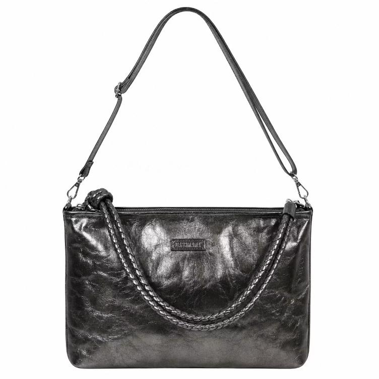 VORBESTELLEN: GAIA BAG (LOLA LARGE) METALLIC PELTRO (LIEFERBAR CA 4-6 WOCHEN AB BESTELLDATUM)