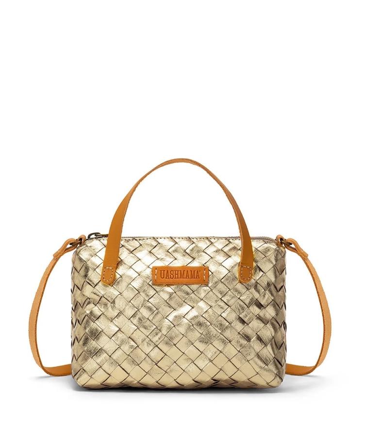 GEMMINA BAG INTRECCIATO PLATINO / LIEFERZEIT: AB BESTELLDATUM CA. 4-6 WOCHEN