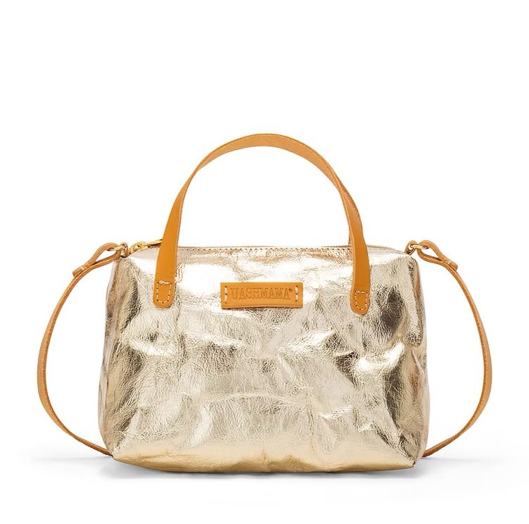 VORBESTELLEN: IM LAUFE DES MAI LIEFERBAR: GEMMINA BAG METALLIC PLATINO
