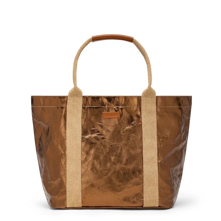 LIEFERBAR AB 17.12: GIULIA BAG SMALL METALLIC MORDORÉ