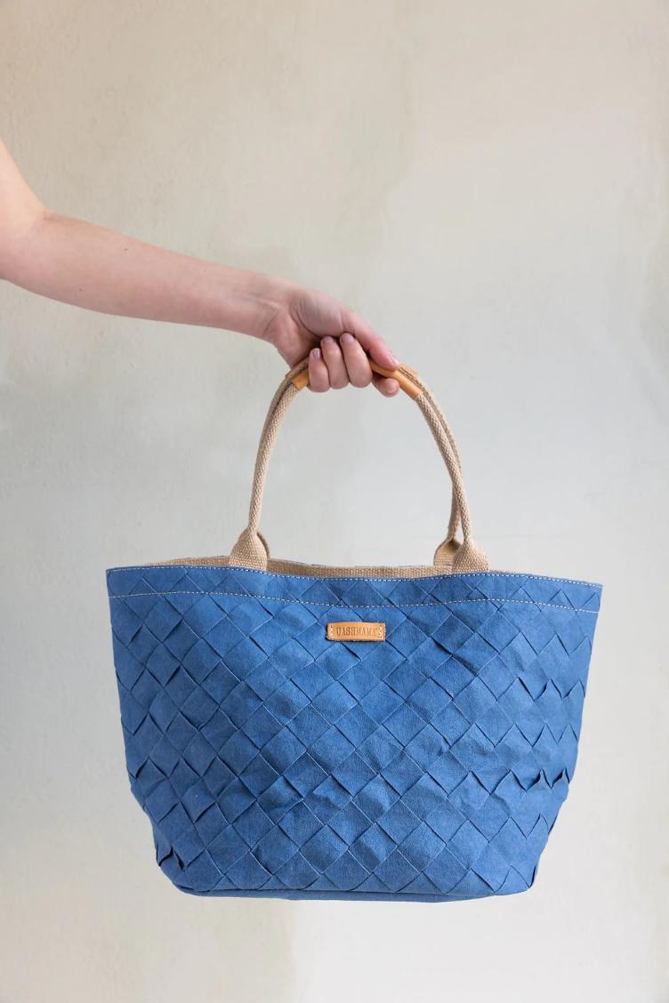GIULIA BAG XSMALL MOSAICO DENIM