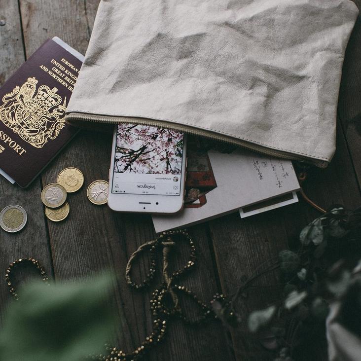 GIMI PURSE MEDIUM LUX GREY / LIEFERZEIT: AB BESTELLDATUM CA. 4-6 WOCHEN