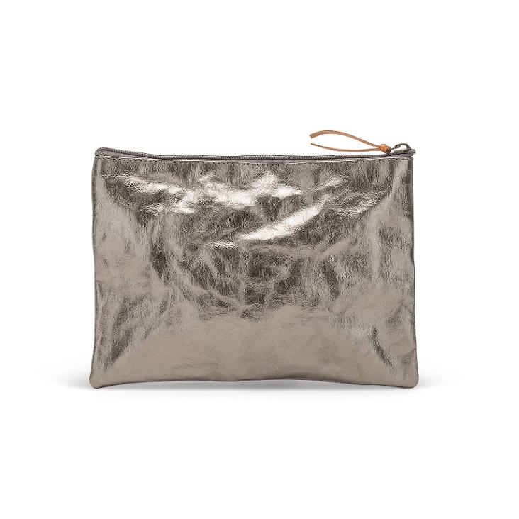 GIMI PURSE LARGE METALLIC PELTRO