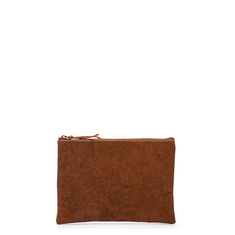 GIMI PURSE LARGE VACCHETTA BRANDY