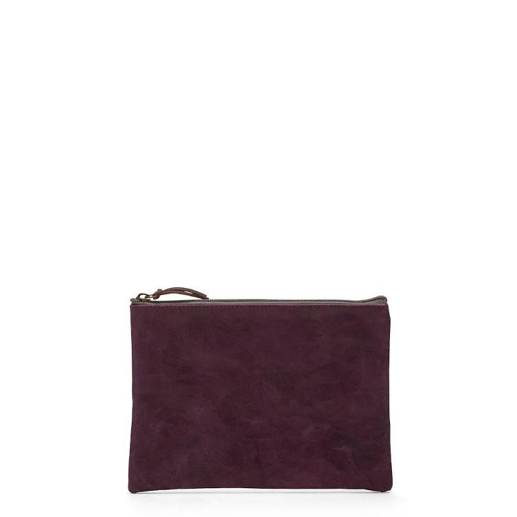 GIMI PURSE LARGE VACCHETTA PRUGNA