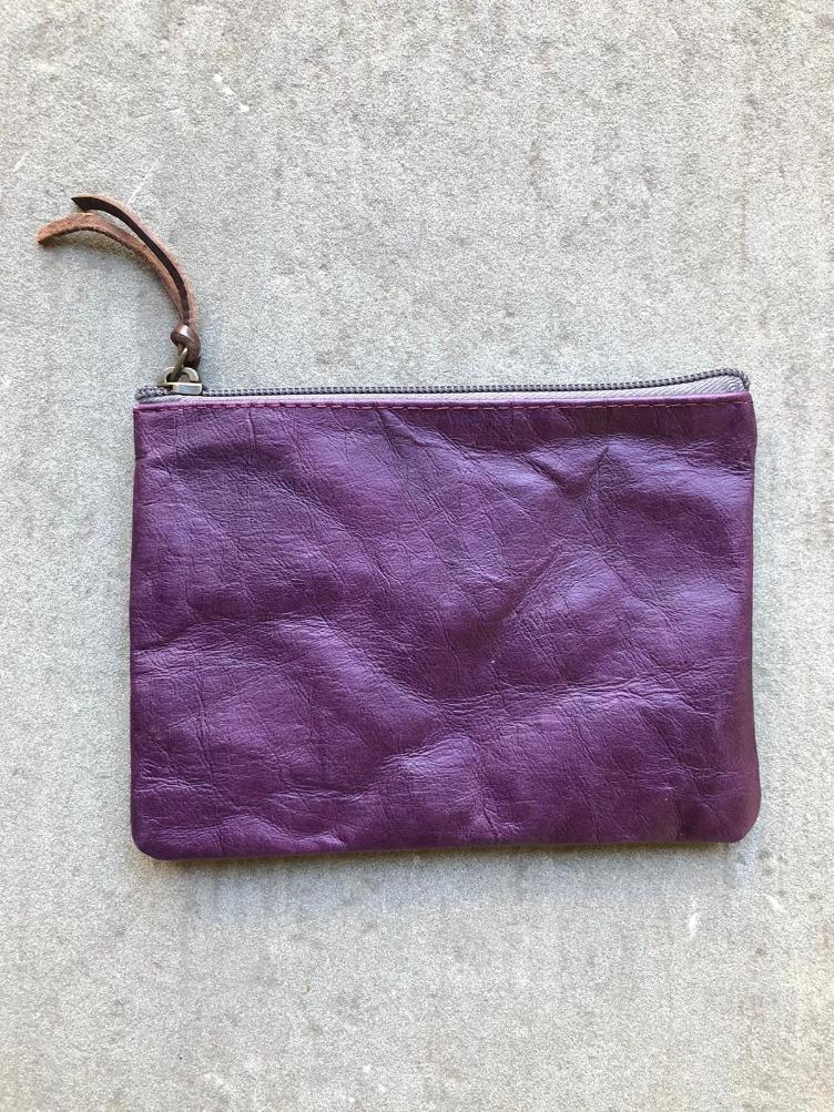GIMI PURSE SMALL VACCHETTA PRUGNA