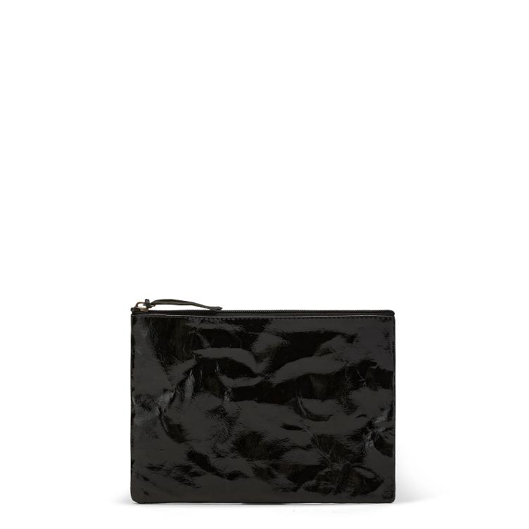 GIMI PURSE LARGE VERNICE (LACK) BLACK