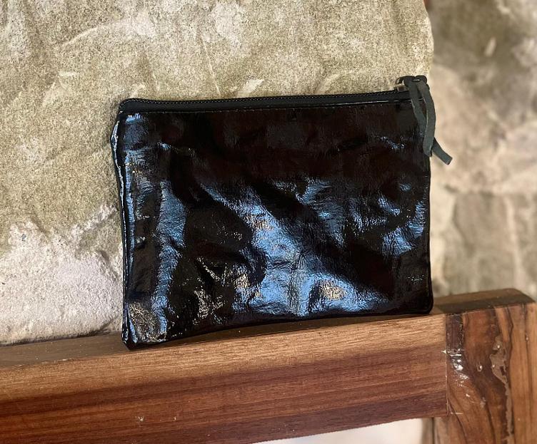 GIMI PURSE MEDIUM VERNICE (LACK) BLACK