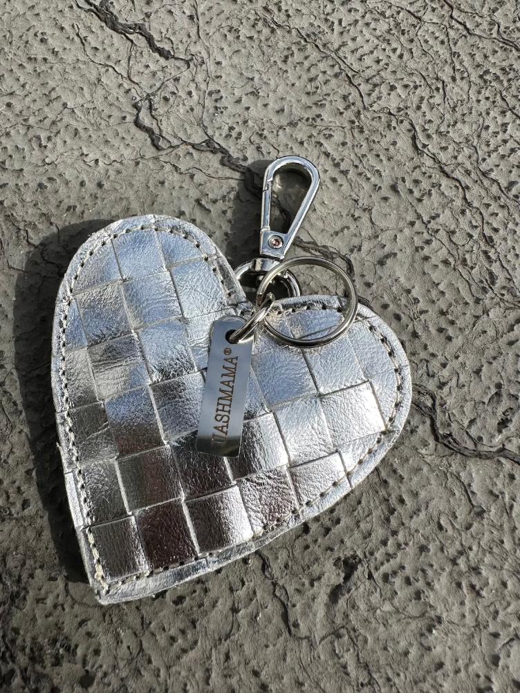 CUORE INTRECCIATO (WOVEN) SILVER