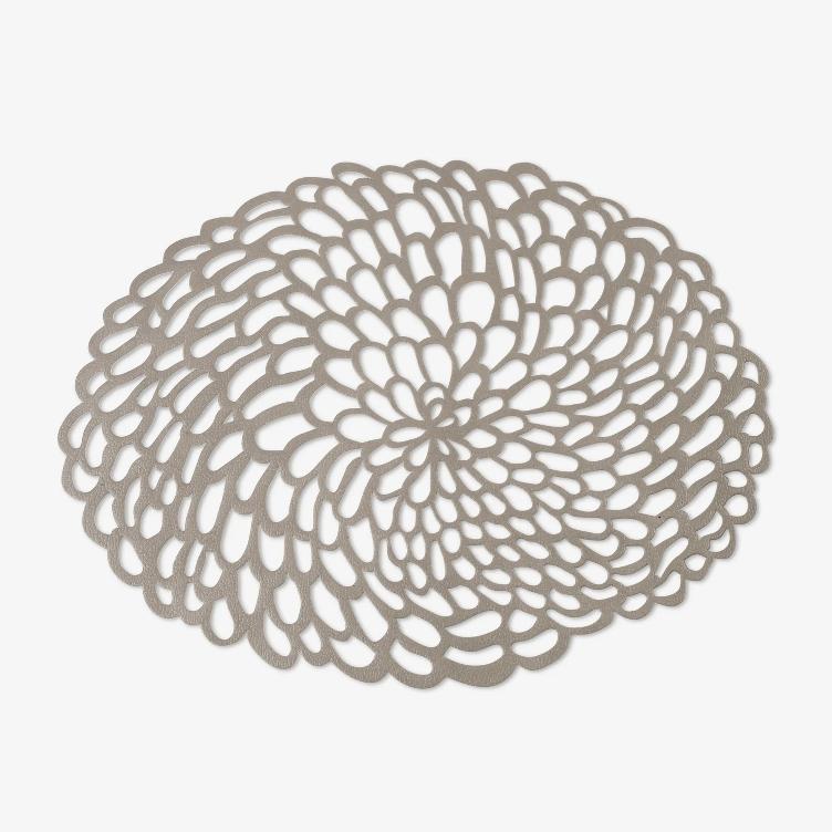 LACE PLACEMAT OVALE GREY