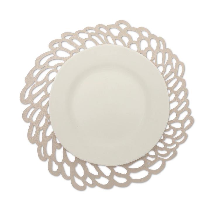 PIZZO PLACEMAT ROUND LATTE