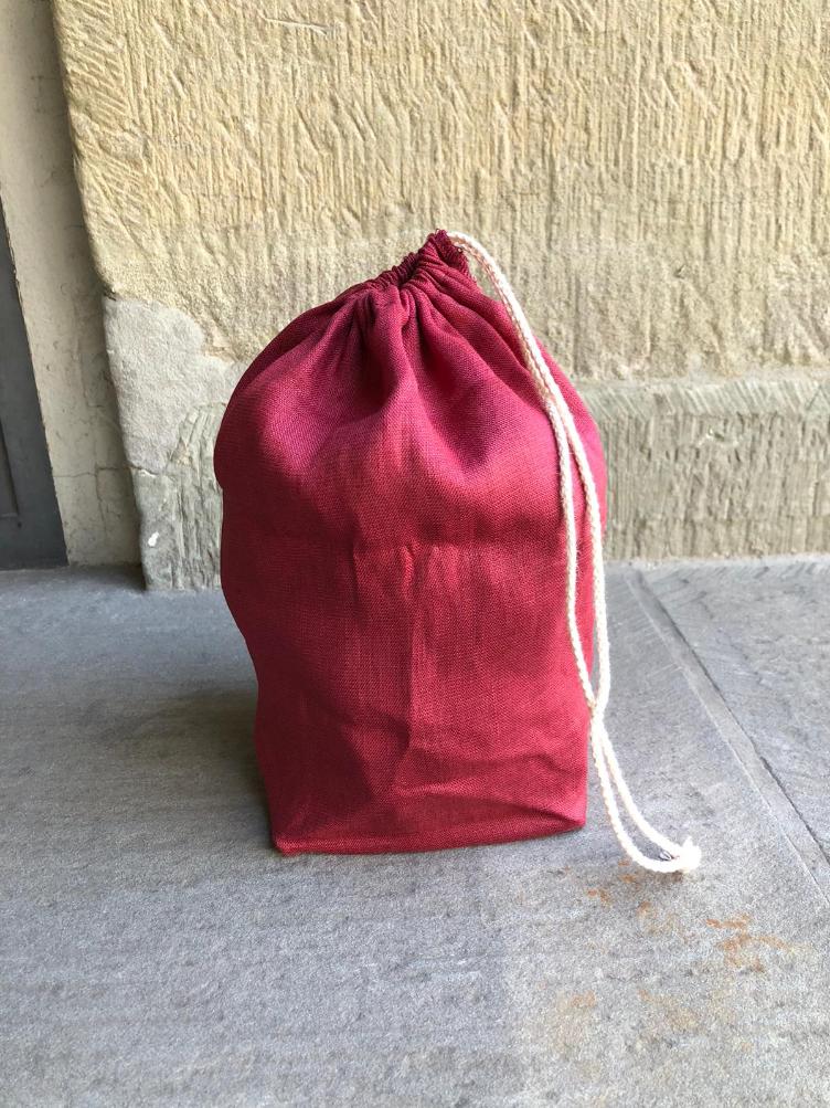 LINEN BAG PALIO (ROT)