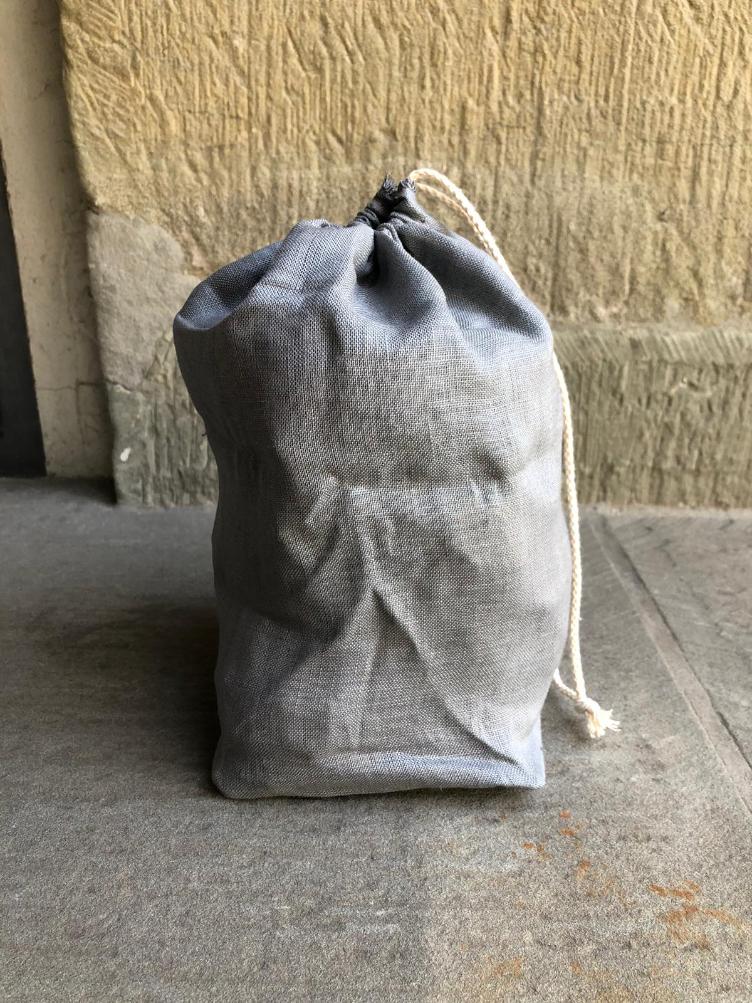 LINEN BAG SMOKE (GRAU)
