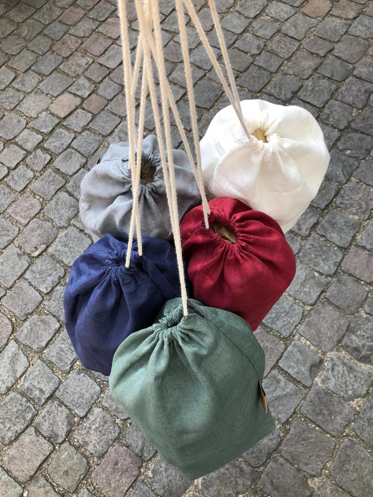 LINEN BAG SMOKE (GRAU)