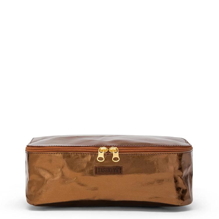 LIPARI BUCKET CASE MEDIUM METALLIC MORDORÉ