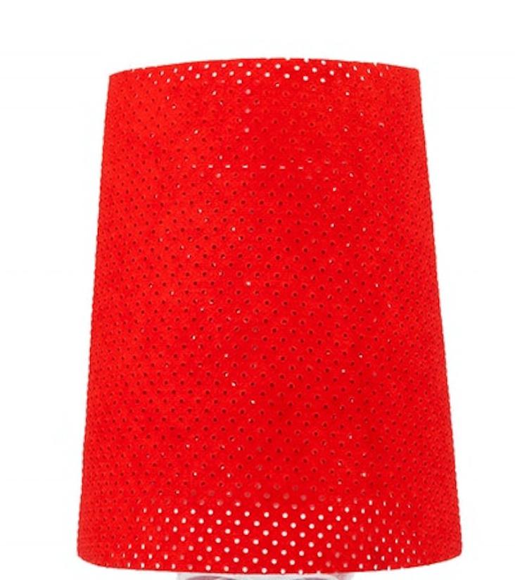 LAMPSHADE PERFORATED PAPAVERO (SOLANGE VORRAT REICHT)