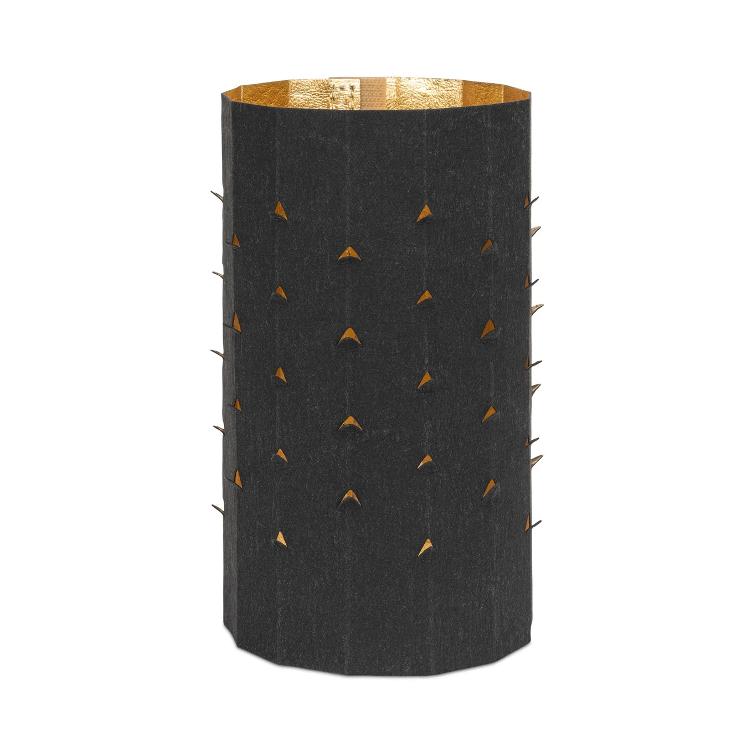 VORBESTELLEN: HURRICAN LAMPSHADE TOGE TOGE BLACK/GOLD