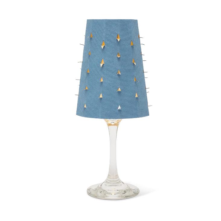 LAMPSHADE TOGE TOGE INDACO/GOLD