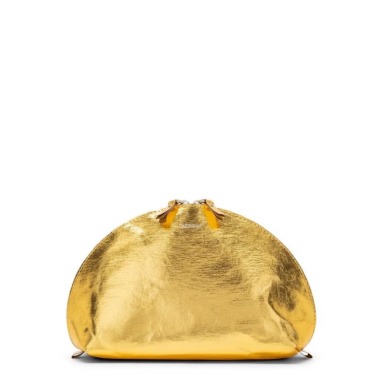 LUNA PURSE LARGE METALLIC GOLD