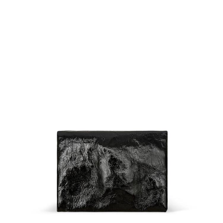 MARU CLUTCH SMALL BLACK VERNICE (GLOSSY)