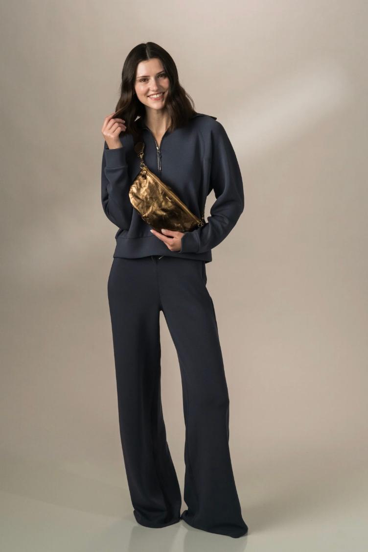 MARSUPIO SLING BAG METALLIC MORDORÉ