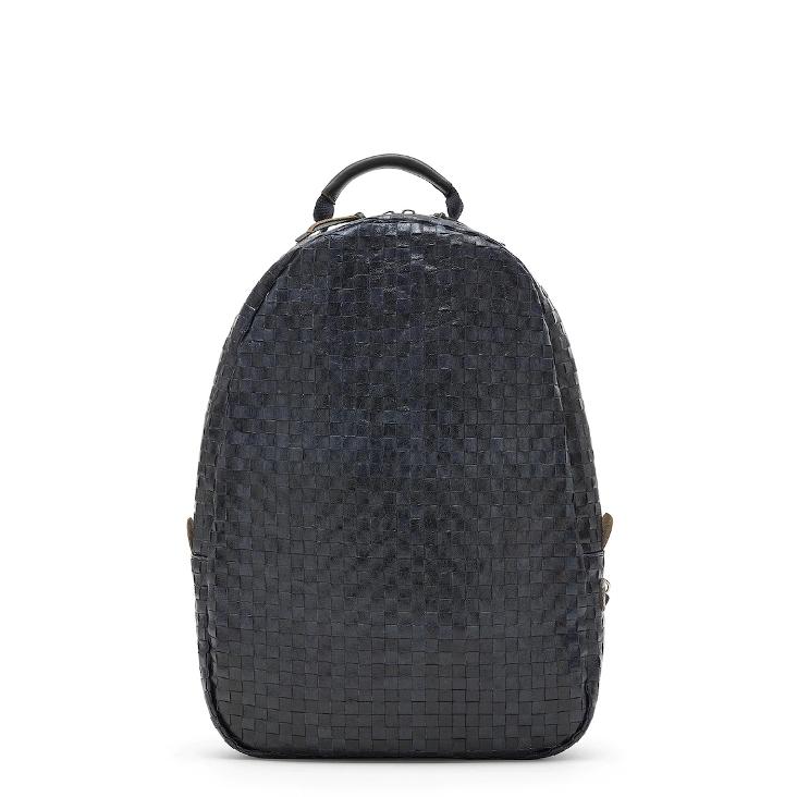 MEMMO BACKPACK INTRECCIATO BLUE (SOLANGE VORRAT REICHT)