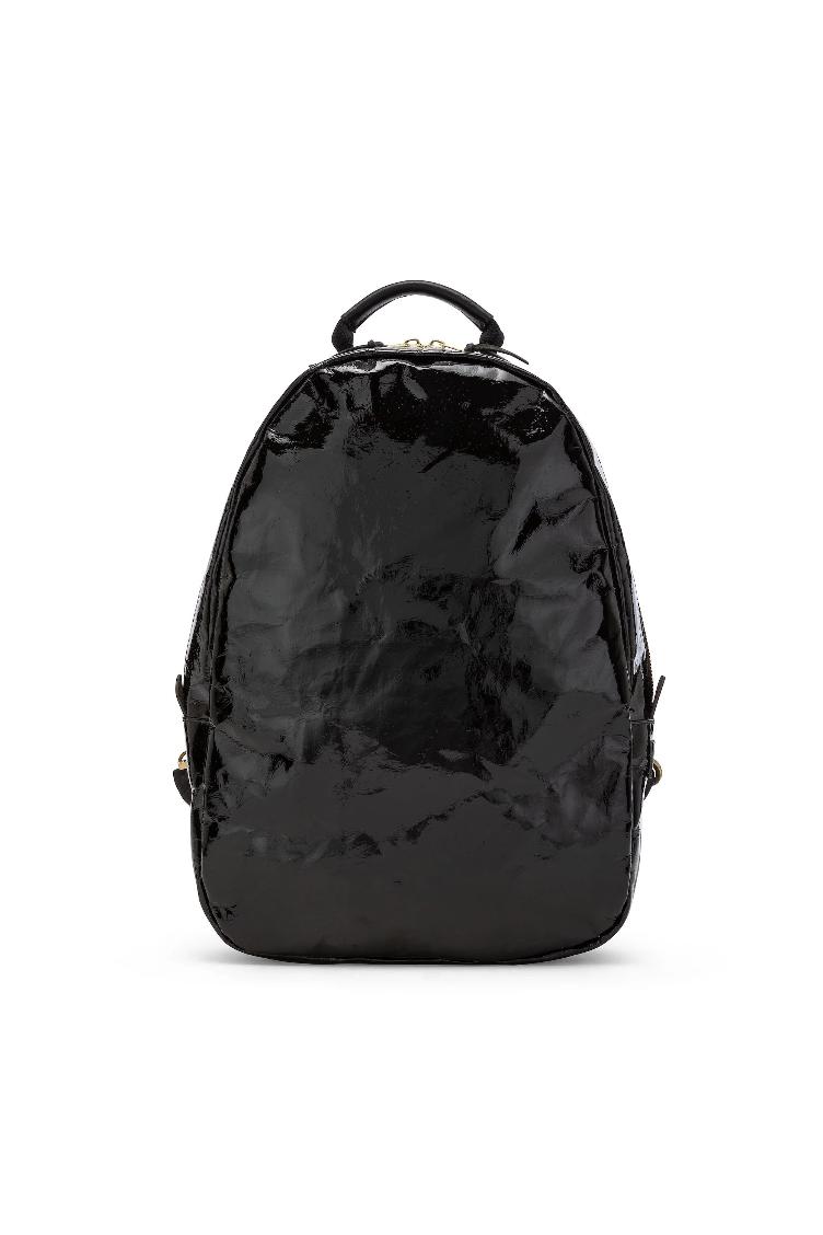 MEMMO BACKPACK BLACK VERNICE (GLOSSY)