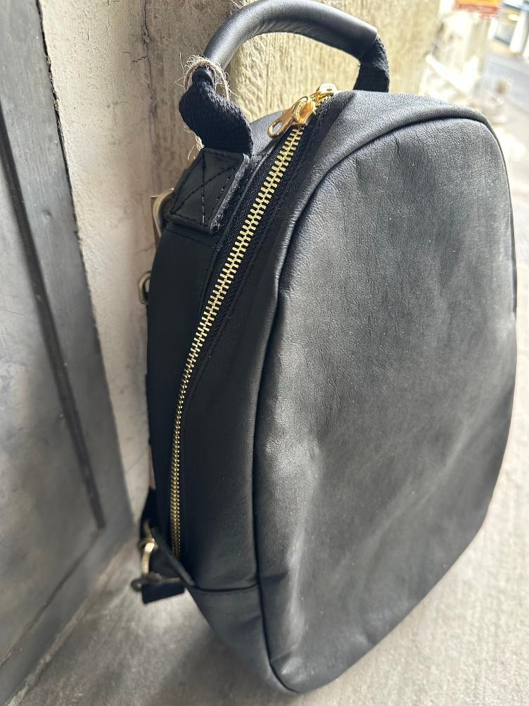 NEU: MEMMINO BACKPACK VACCHETTA BLACK