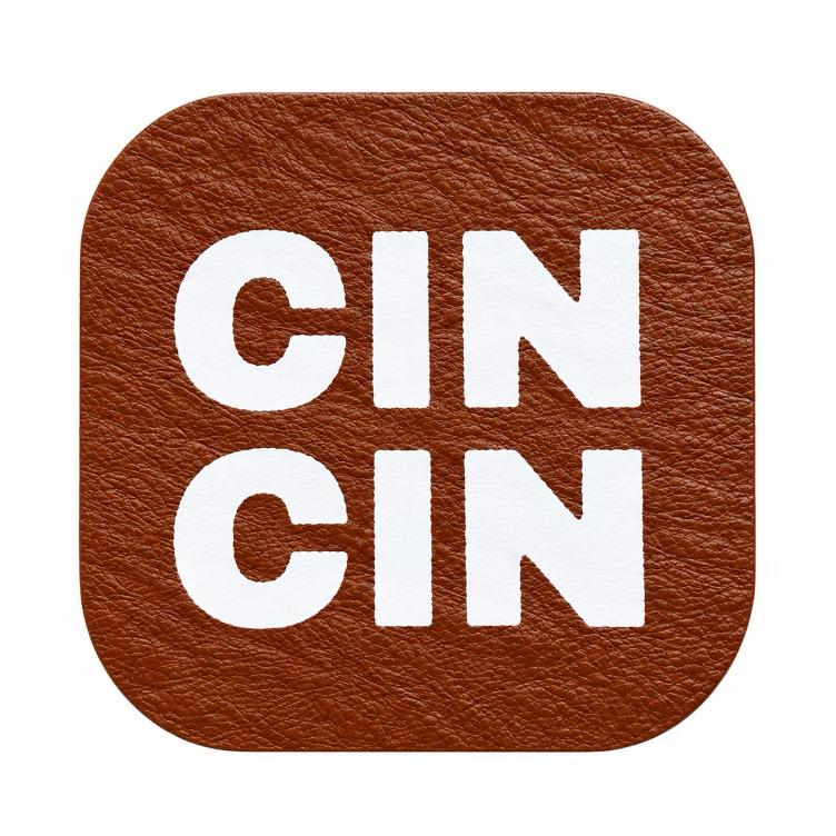 NEU: VORBESTELLEN: CIN CIN COASTER COGNAC (LIEFERBAR CA 4-6 WOCHEN AB BESTELLDATUM)