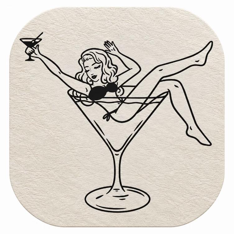 NEU: VORBESTELLEN: MARTINI COASTER CASHMERE (LIEFERBAR CA 4-6 WOCHEN AB BESTELLDATUM)