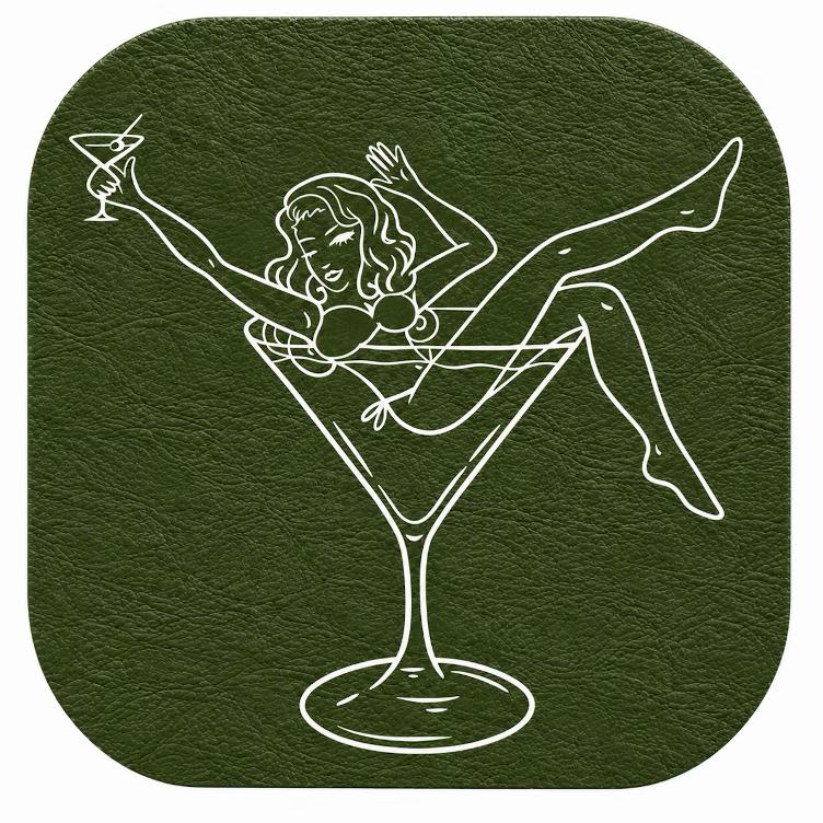 NEU: VORBESTELLEN: MARTINI COASTER FOREST (LIEFERBAR CA 4-6 WOCHEN AB BESTELLDATUM)