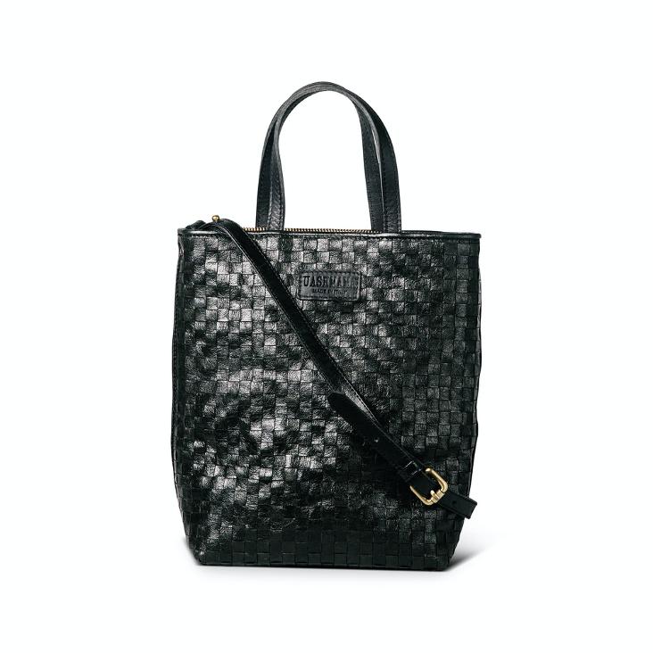 VORBESTELLEN: NINA BAG INTRECCIATO BLACK (LIEFERBAR CA 4-6 WOCHEN AB BESTELLDATUM)
