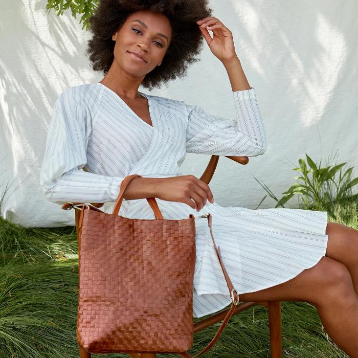 OTTI BAG INTRECCIATO CUOIO / LIEFERZEIT: AB BESTELLDATUM CA. 4-6 WOCHEN