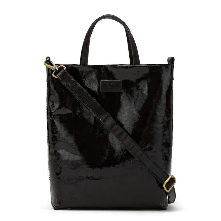 VORBESTELLEN: OTTI BAG VERNICE BLACK (LIEFERBAR CA 4-6 WOCHEN AB BESTELLDATUM)