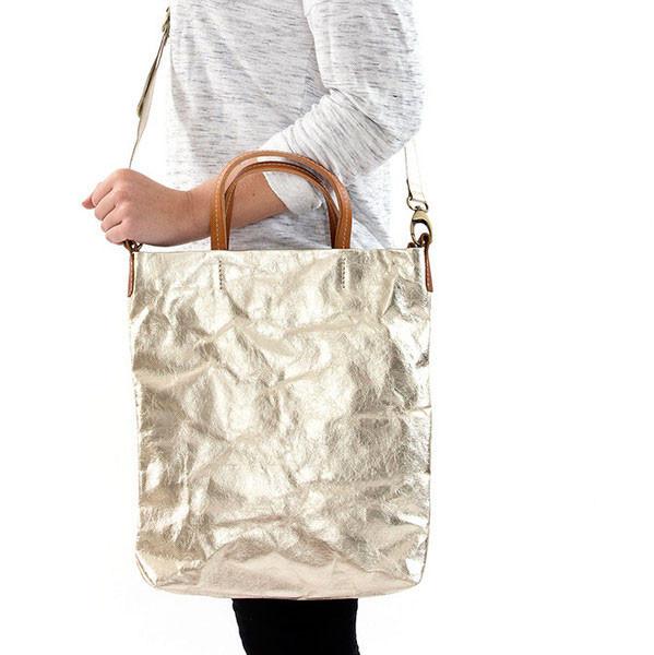 VORBESTELLEN: OTTI BAG METALLIC PLATINO (LIEFERBAR CA 4-6 WOCHEN AB BESTELLDATUM)