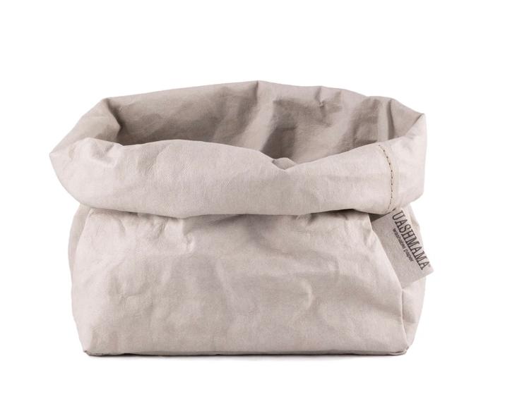 PAPER BAG BASIC LARGE GREY