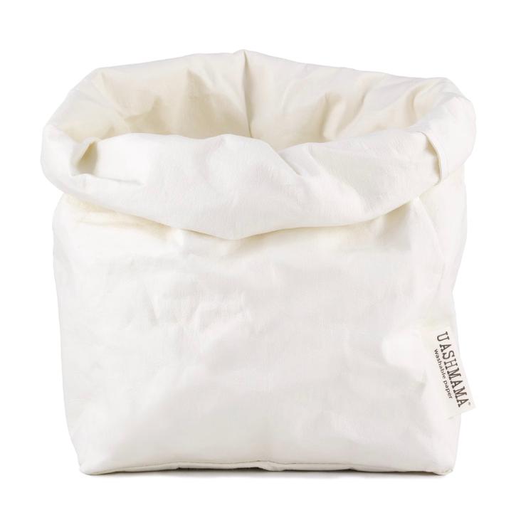 PAPER BAG BASIC LARGE PLUS WHITE (SOLANGE VORRAT REICHT)