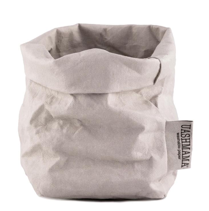 LIEFERBAR AB 17.12: PAPER BAG BASIC SMALL GREY