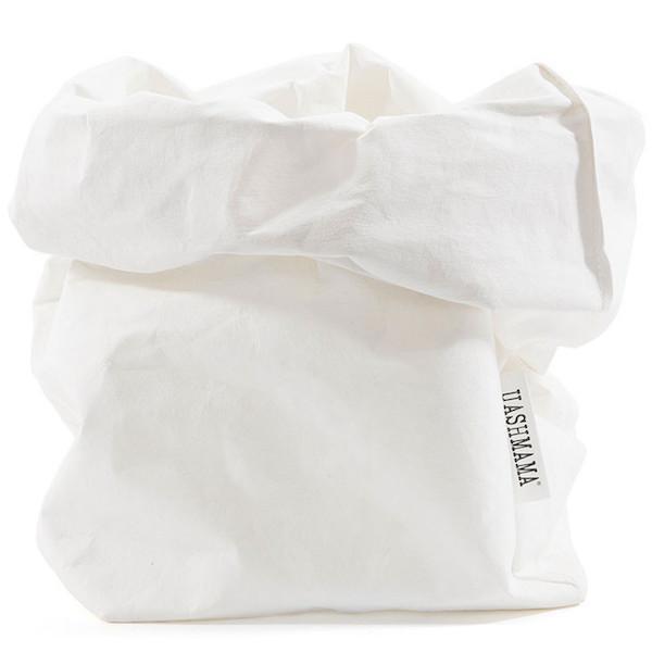 PAPER BAG BASIC SMALL WHITE / LIEFERZEIT: AB BESTELLDATUM CA. 4-6 WOCHEN